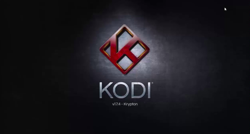 Kodi 17.4 Loading Screen